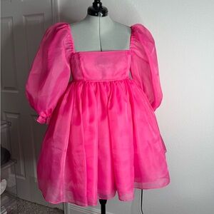 Selkie cali puff dress